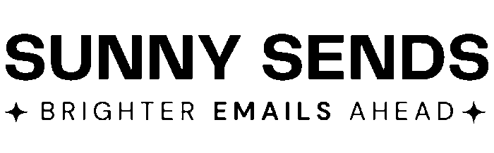 Sunny Sends Email Text Logo